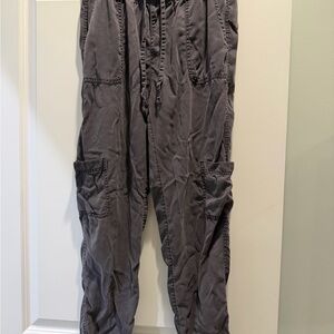 C&C California Women’s Cargo Pants in Charcoal
